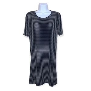 H&M Striped Short Sleeve Dress size XS